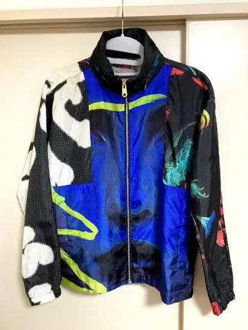 PaulSmith 나일론제 블루종 올 패턴 [ S ]