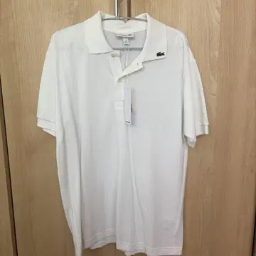 LACOSTE 피케 셔츠 화이트