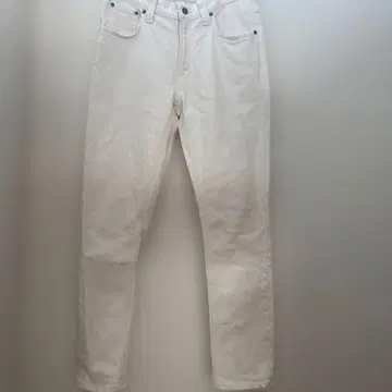 Nudie Jeans Co 화이트 데님 팬츠
