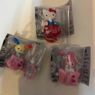 산리오 캐릭터즈 키링 행거 키티, 우사하나, 마이멜로디