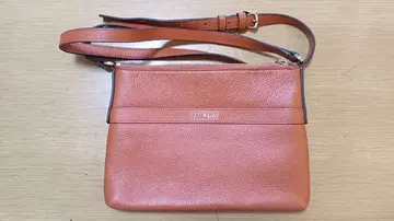 FURLA 가죽 숄더백 브라운
