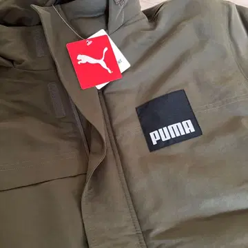 PUMA 다운 자켓 카키 M 사이즈 새상품
