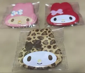 마이멜로디 페이스 캔뱃지 3개 세트