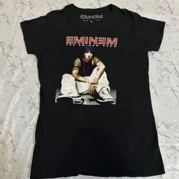 [레어] Eminem The Eminem Show 티셔츠 L 블랙
