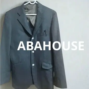 [컨디션 최상] ABAHOUSE 여름용 남성용 썸머 정장 자켓 넥타이핀 포함
