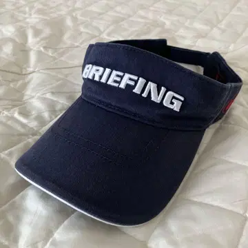 BRIEFING 브리핑 BASIC 바이저 남성용 [네이비]