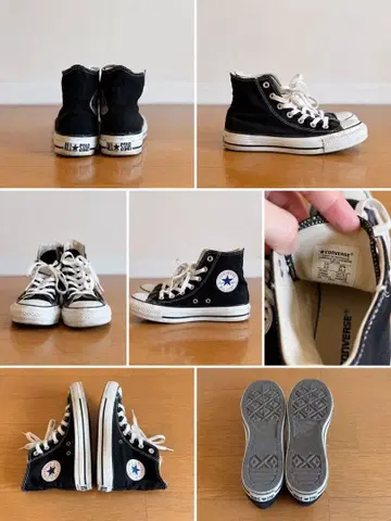 [새상품급] CONVERSE ALL STAR 하이컷 블랙
