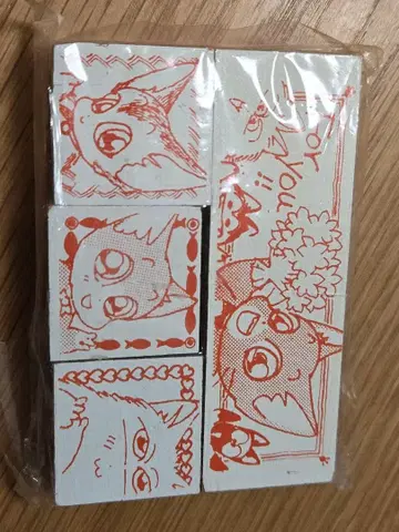 빨간 망토 차차 스탬프 세트 도장