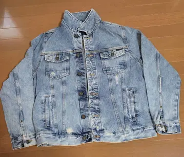 ZARA MAN 데님 자켓 데미지 가공