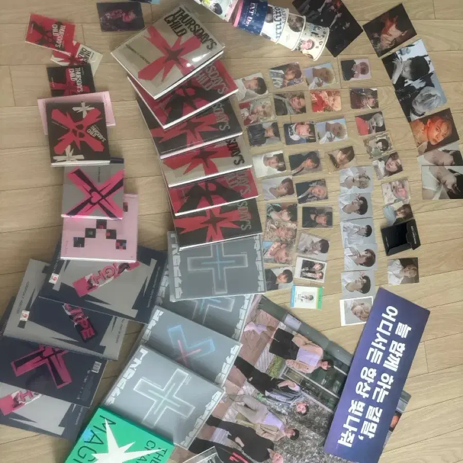 투모로우바이투게더 앨범 포카 굿즈 세트