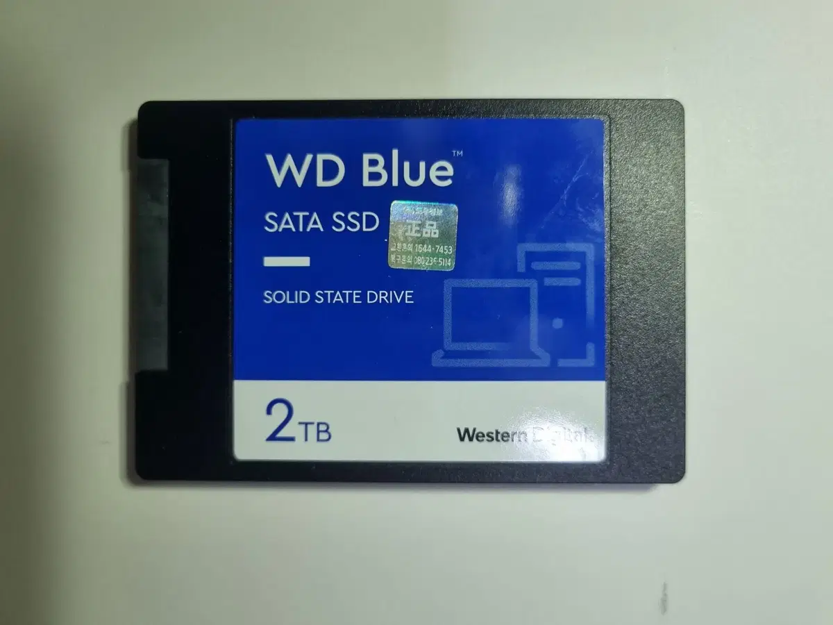 WD BLUE SSD 2테라