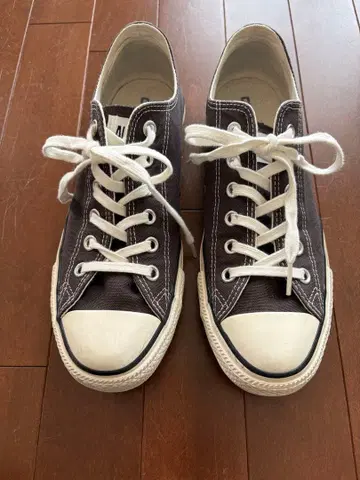 CONVERSE 캔버스 스니커즈 차콜 26cm
