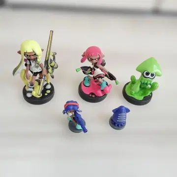 amiibo 스프라툰 피규어 5종 세트