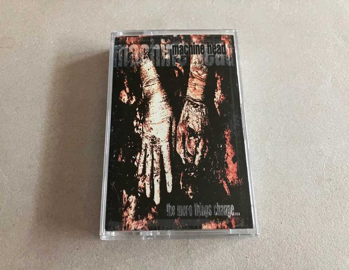 90년대 머신헤드 MACHINE HEAD 2집 헤비메탈 카세트테이프