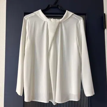 theory luxe 긴팔 블라우스 화이트 38