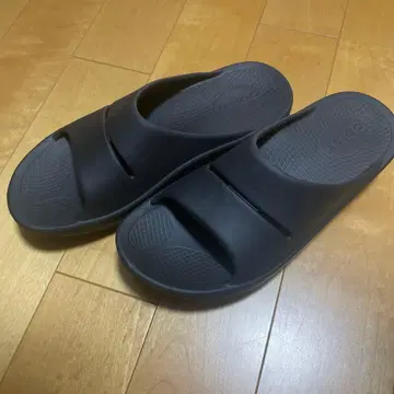 OOFOS OOriginal 리커버리 샌들 블랙 M10 W12