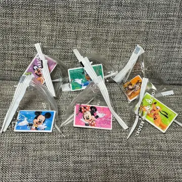 디즈니 리조트 티켓 키체인 키링 6종 묶음 판매