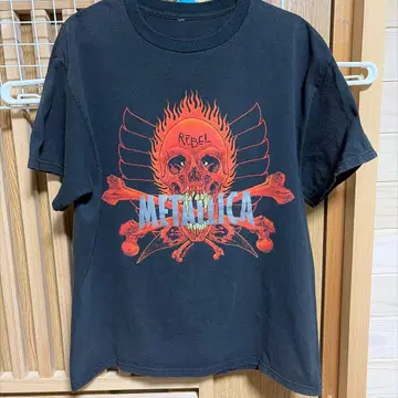 METALLICA 메탈리카 PUSHEAD 빈티지 티셔츠
