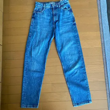 ZARA 스트레이트 데님 블루 EUR34