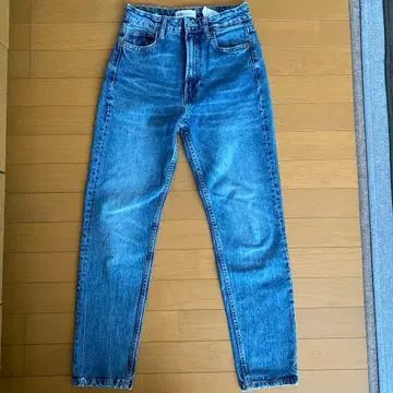 ZARA 스트레이트 데님 블루 EUR34