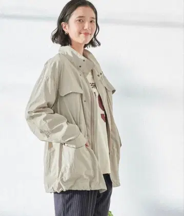 그린 레이블 릴랙싱 M65 라이트 블루종 내추럴