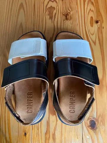 CAMPER 캠퍼 샌들 바이컬러 36