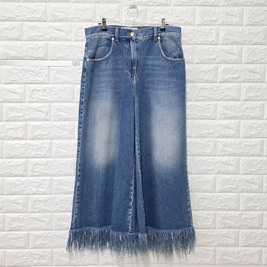 29인치 MSGM 와이드 버뮤다 팬츠 데님팬츠 E221