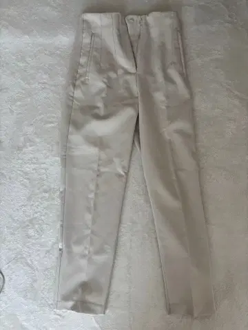 ZARA 여성용 슬랙스 베이지 XS