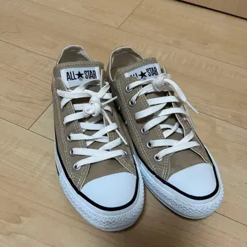 Converse All Star 로우컷 베이지
