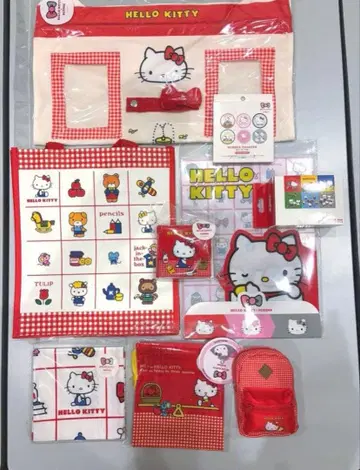 쓰리코인즈 헬로키티 콜라보 굿즈 묶음 판매 새상품