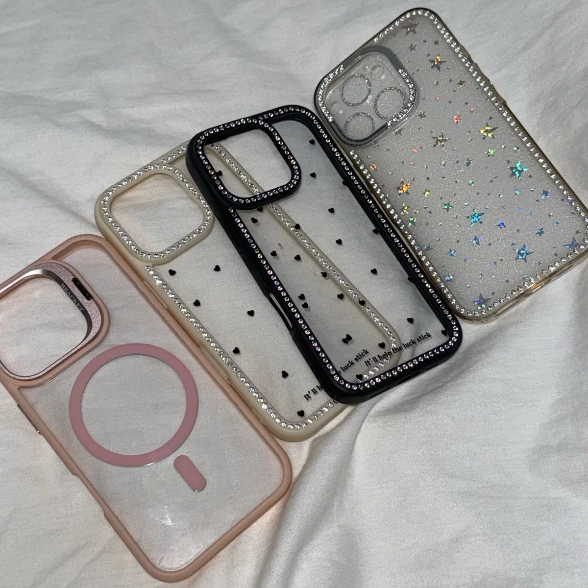 아이폰16프로 투명비즈케이스 일괄