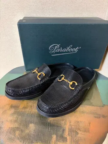 [새상품급] Paraboot BAHAMAS UK7 비트 뮬