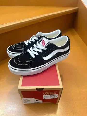 VANS 반스 Sk8 Low 스케이트 24cm 블랙