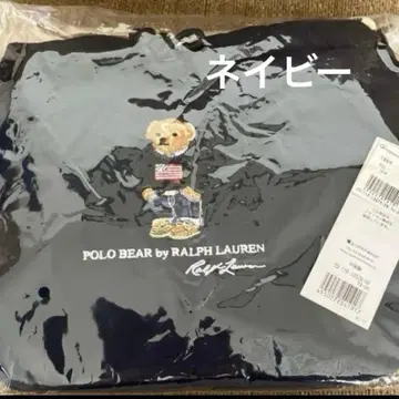 랄프 로렌 폴로베어 레인백 숄더백 네이비 미사용 새상품