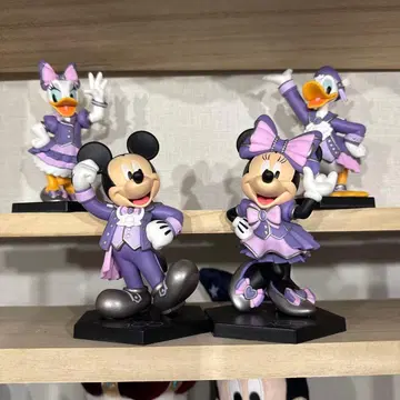 해피 복권 Disney 100주년 B상 피규어 전 4종 컴플리트 세트