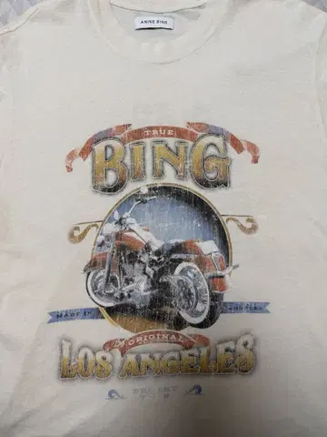 ANINE BING LILI TEE BIKER 티셔츠