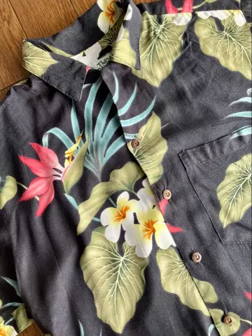 [ 인기 ] 고급 TWO PALMS 하와이안 셔츠 하와이