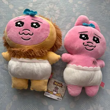 빤쮸토끼 봉제 인형 2체 세트