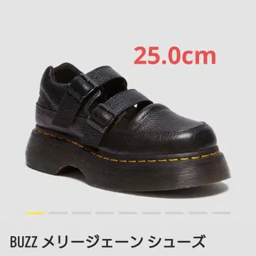 Dr. Martens BUZZ 멜리 제인 신발 블랙