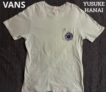 VANS 반스 하나이 유스케 콜라보 표면 프린트 포켓 티셔츠