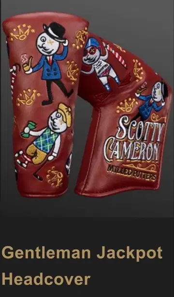 Scotty Cameron Gentleman Jackpoct Cover