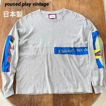 yoused play vintage 유즈드 플레이 빈티지 긴팔 롱t