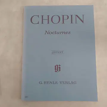 G. Henle Verlag 쇼팽 야상곡집 피아노 악보