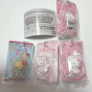 산리오 헬로키티 패키지 미니어처 컬렉션 4종
