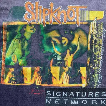 541 슬립낫 slipknot 2005년제 빈티지 T셔츠