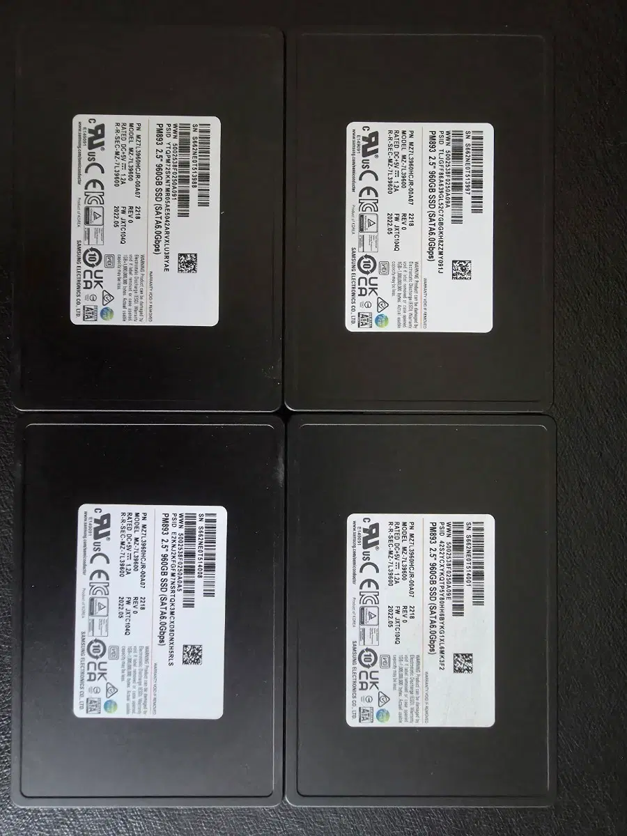 삼성 PM893 960G SSD