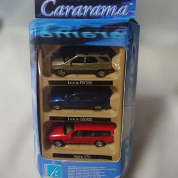 Cararama 미니카 3대 세트 Lexus Volvo 미사용