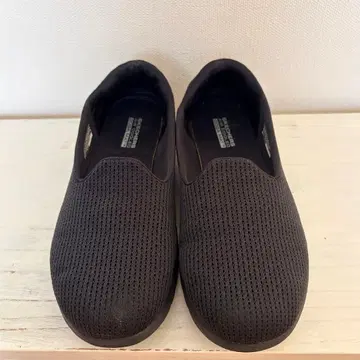 [SKECHERS] GOGA MAT 슬립온 블랙 24cm 메쉬 경량