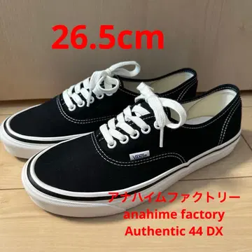 반스 애너하임 오센틱 44DX 블랙 26.5 애너하임