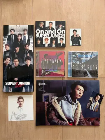 SUPER JUNIOR CD 앨범 트레이딩 카드 세트